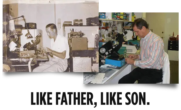 Bobby Ewing, founder of Ewing Optical — Licensed Optician since 1983