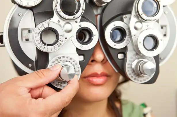 Eye exam at Ewing Optical Royal Palm Beach